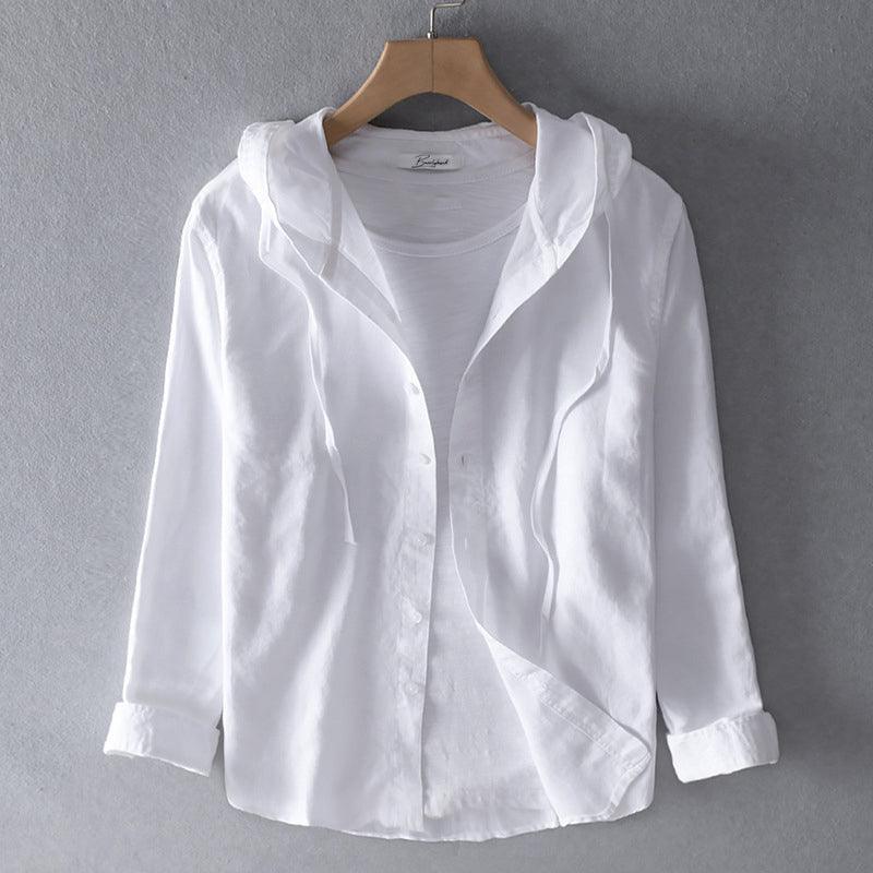 Men's Linen Shirt Breathable