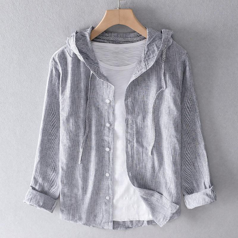 Men's Linen Shirt Breathable