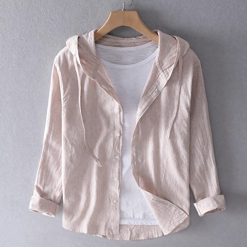 Men's Linen Shirt Breathable