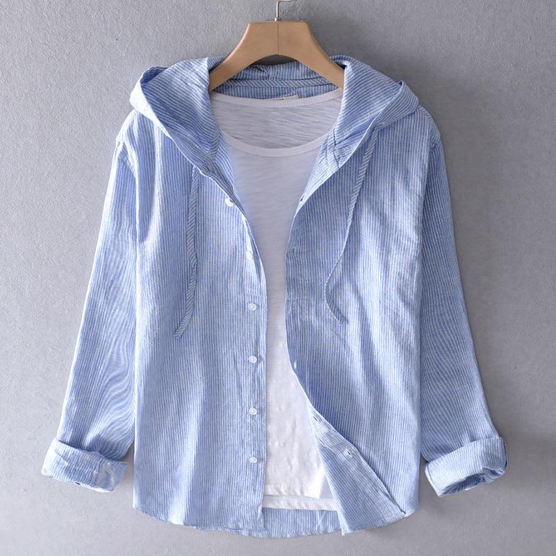 Men's Linen Shirt Breathable