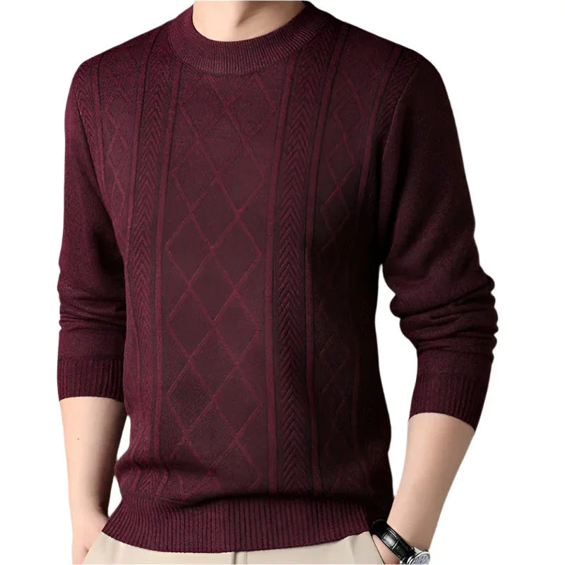 Men's Classic Crewneck Jumper Knit