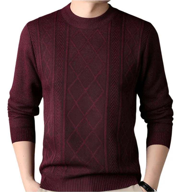 Men's Classic Crewneck Jumper Knit