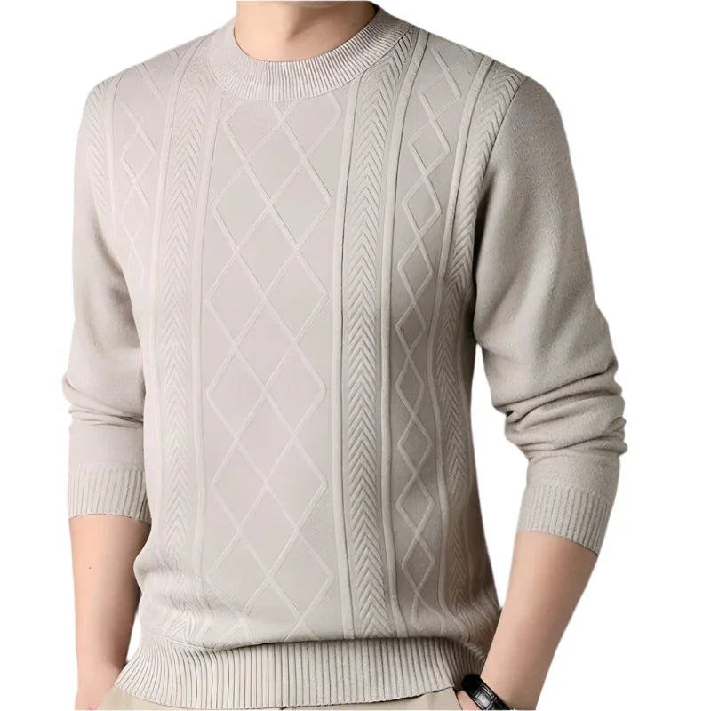 Men's Classic Crewneck Jumper Knit