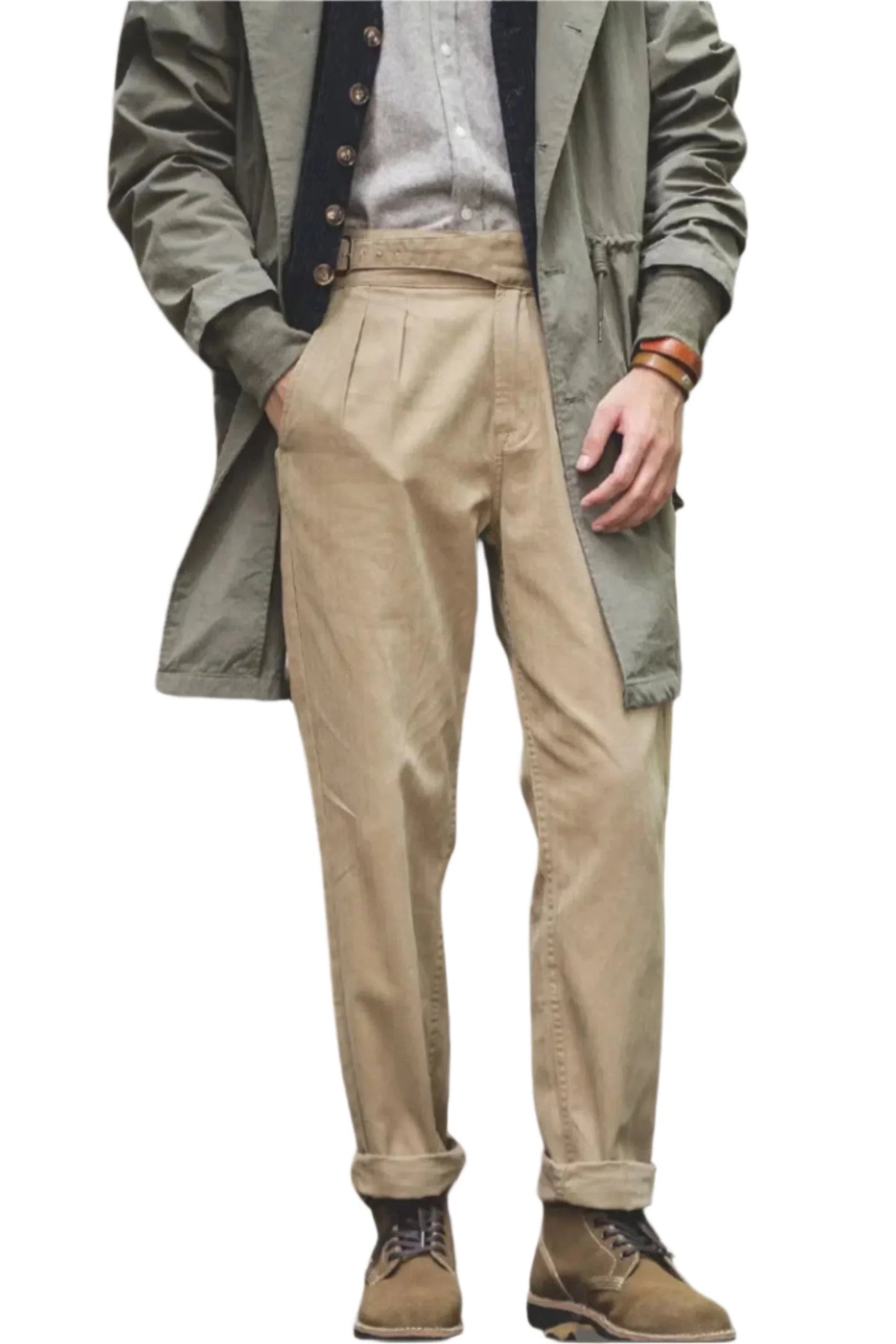 Men's Vintage Cotton Pants