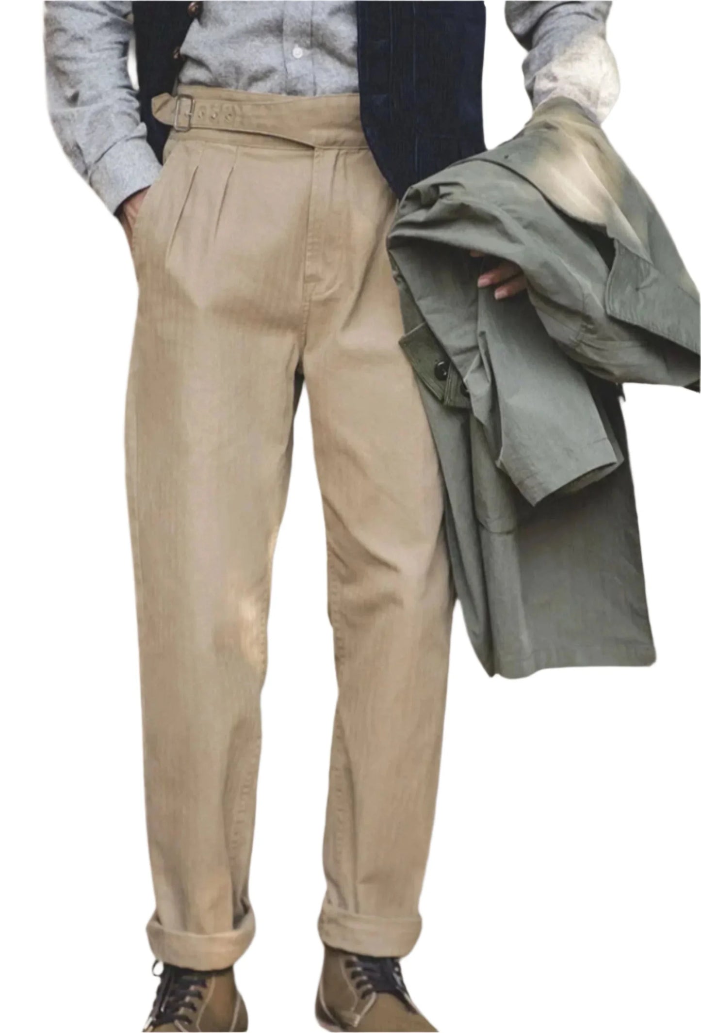 Men's Vintage Cotton Pants