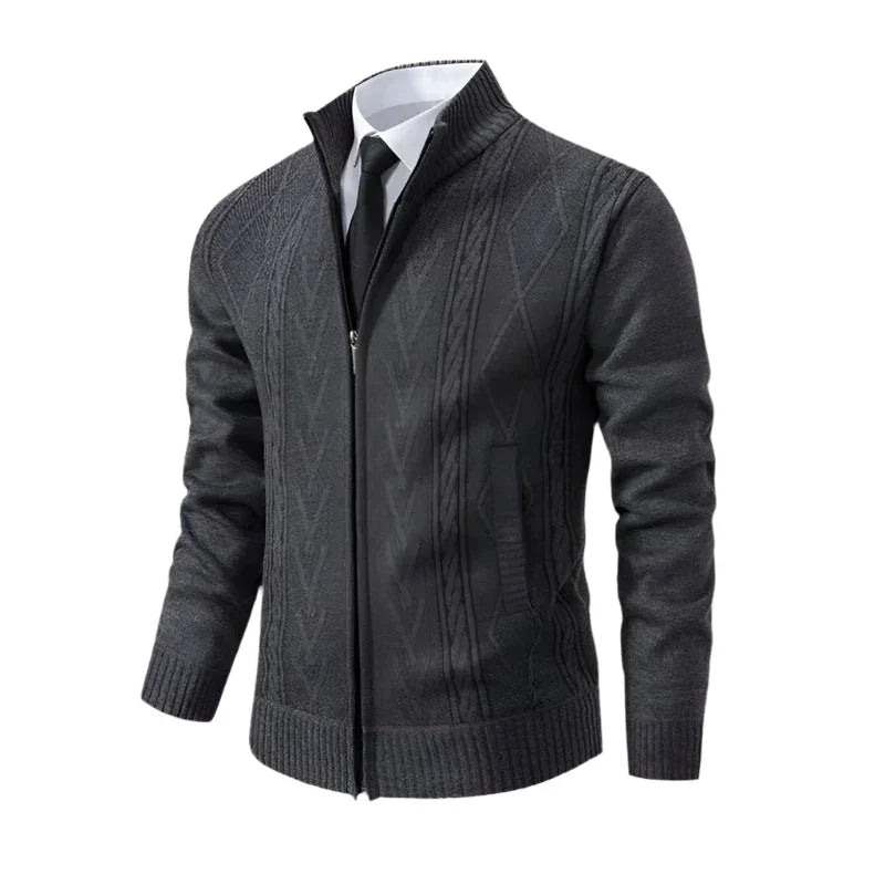 Men's Classic Cardigan Wool Blend