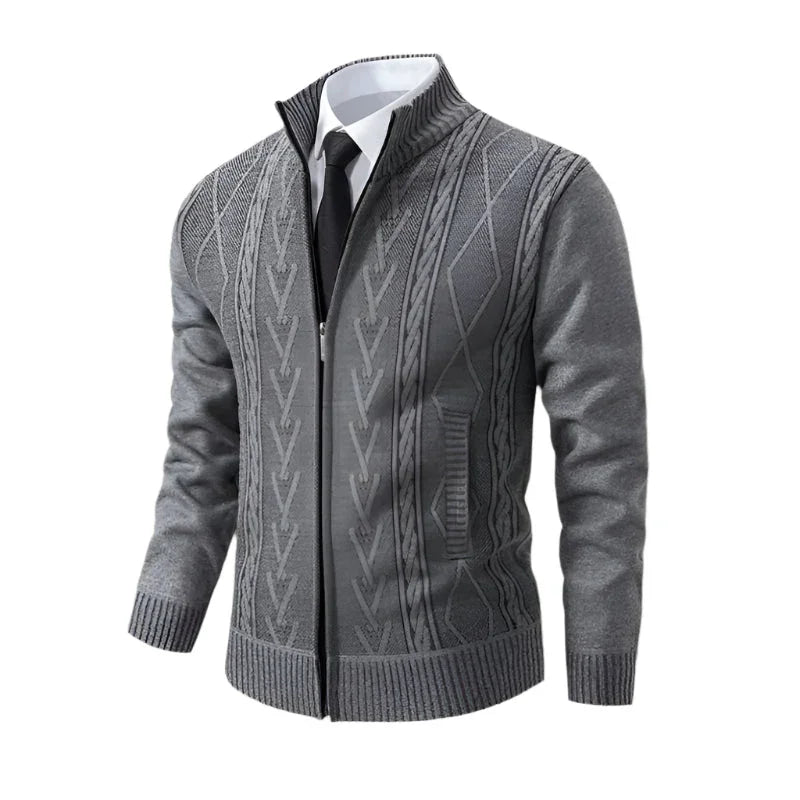 Men's Classic Cardigan Wool Blend