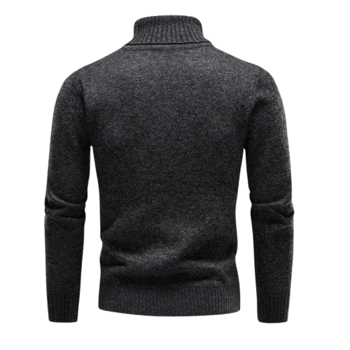 Men's Turtleneck Sweater Merino Wool
