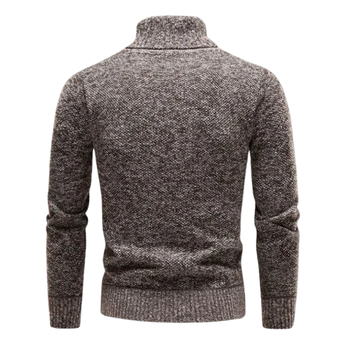 Men's Turtleneck Sweater Merino Wool