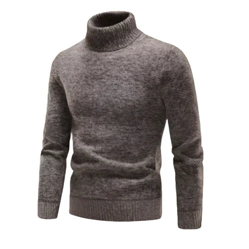 Men's Turtleneck Sweater Merino Wool