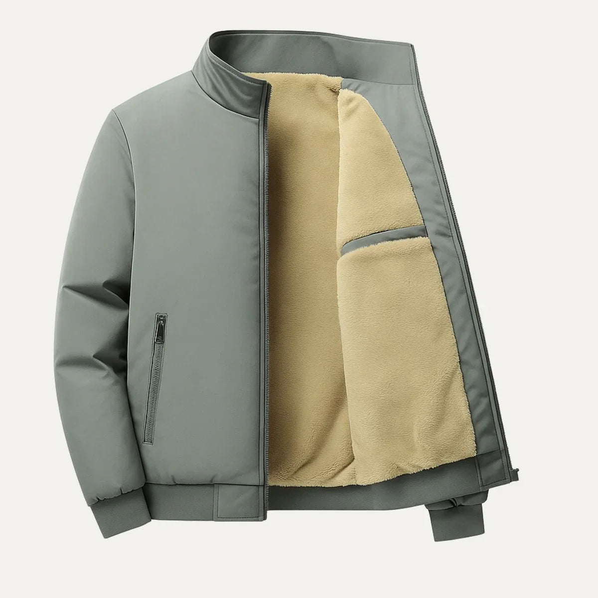 Men’s Sherpa Jacket Warm Fleece