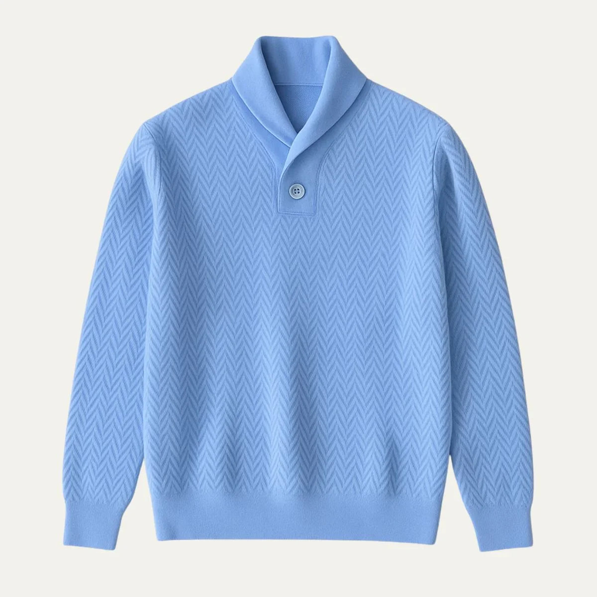 Men's V-Neck Jumper Cashmere