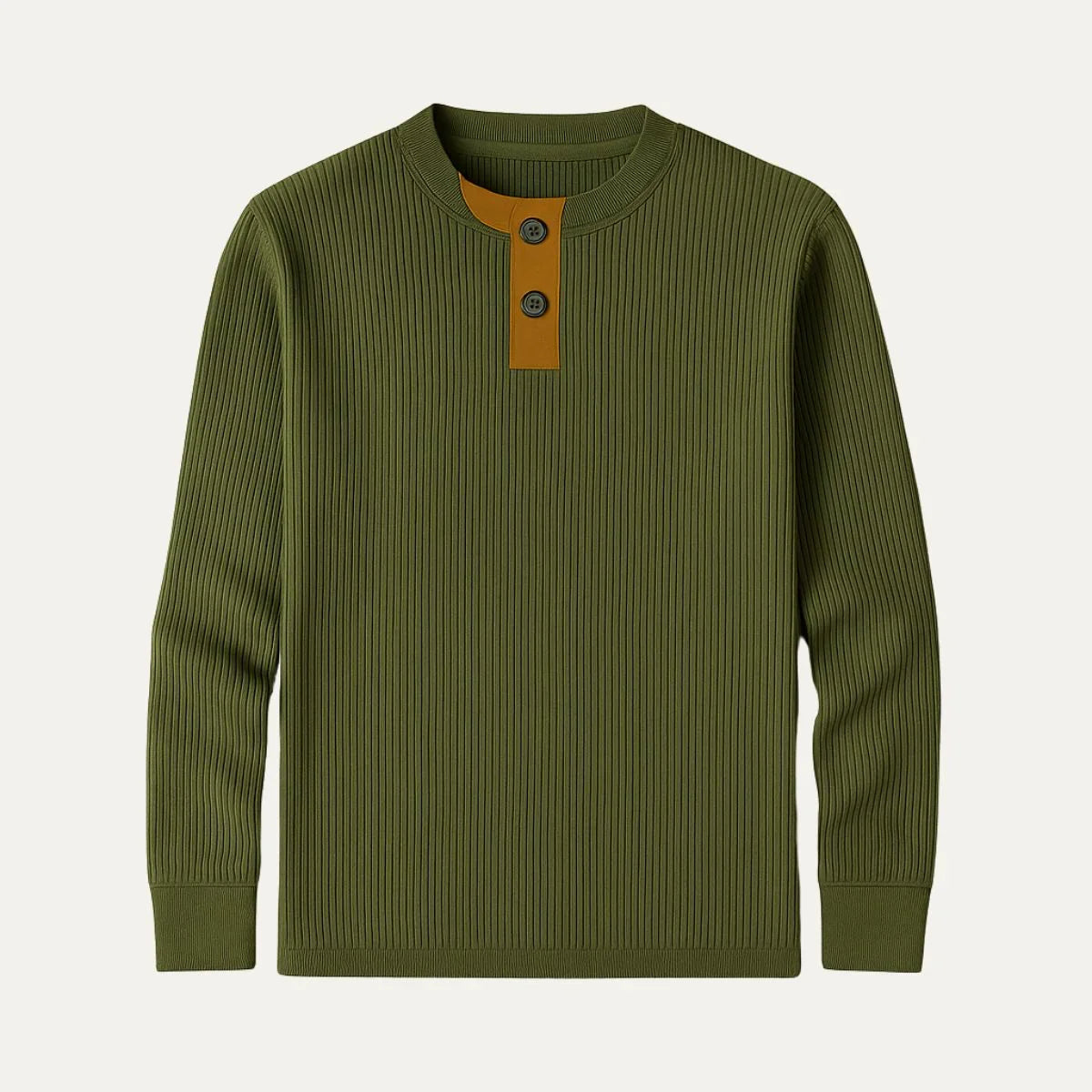 Men's Quarter Zip Jumper Wool Blend