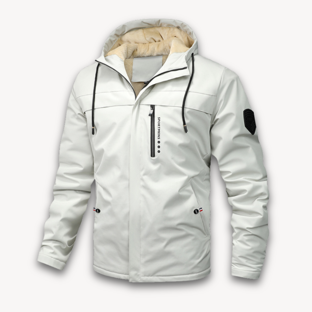Men's Waterproof Hooded Jacket Lightweight