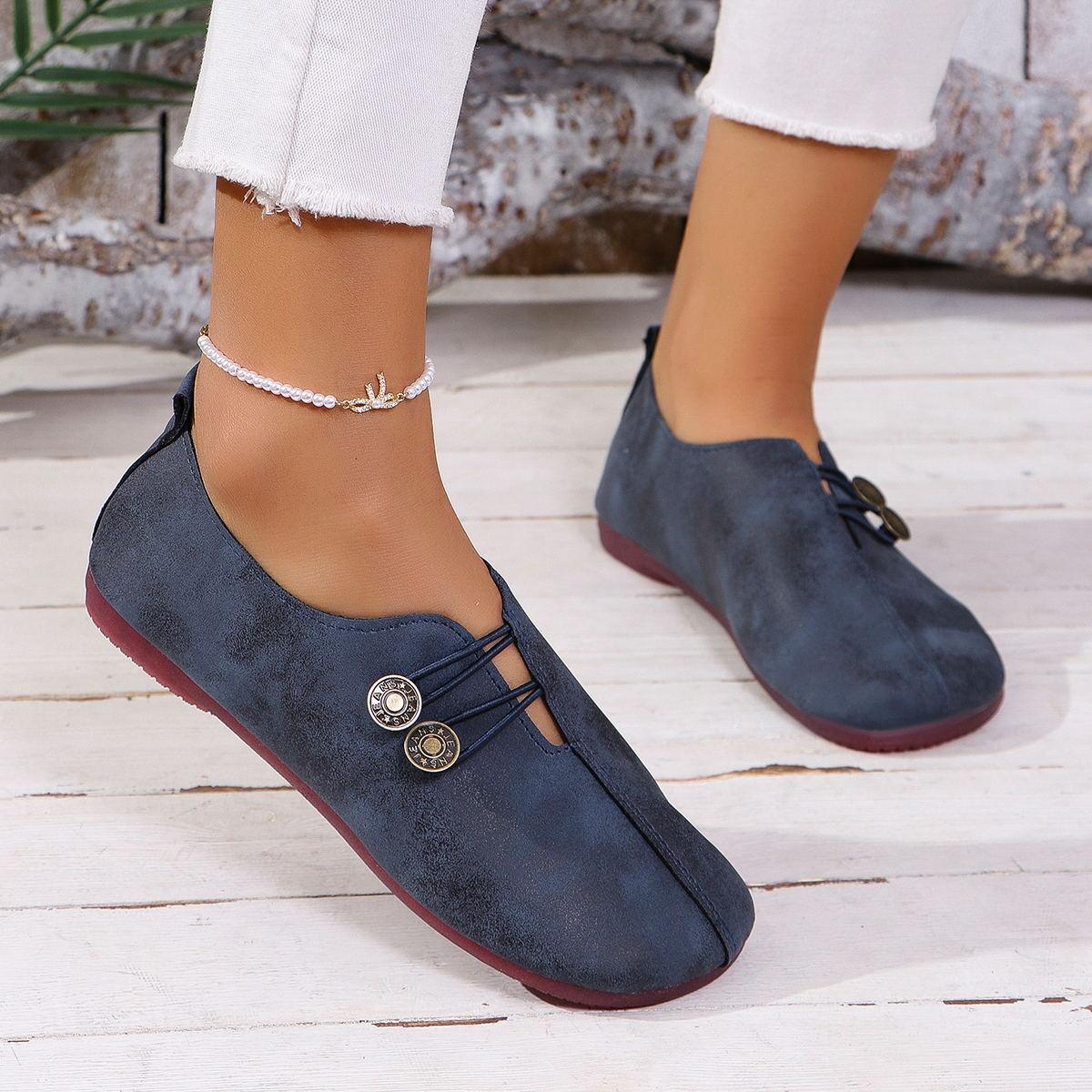 Women's Slip-On Sandals Square Toe