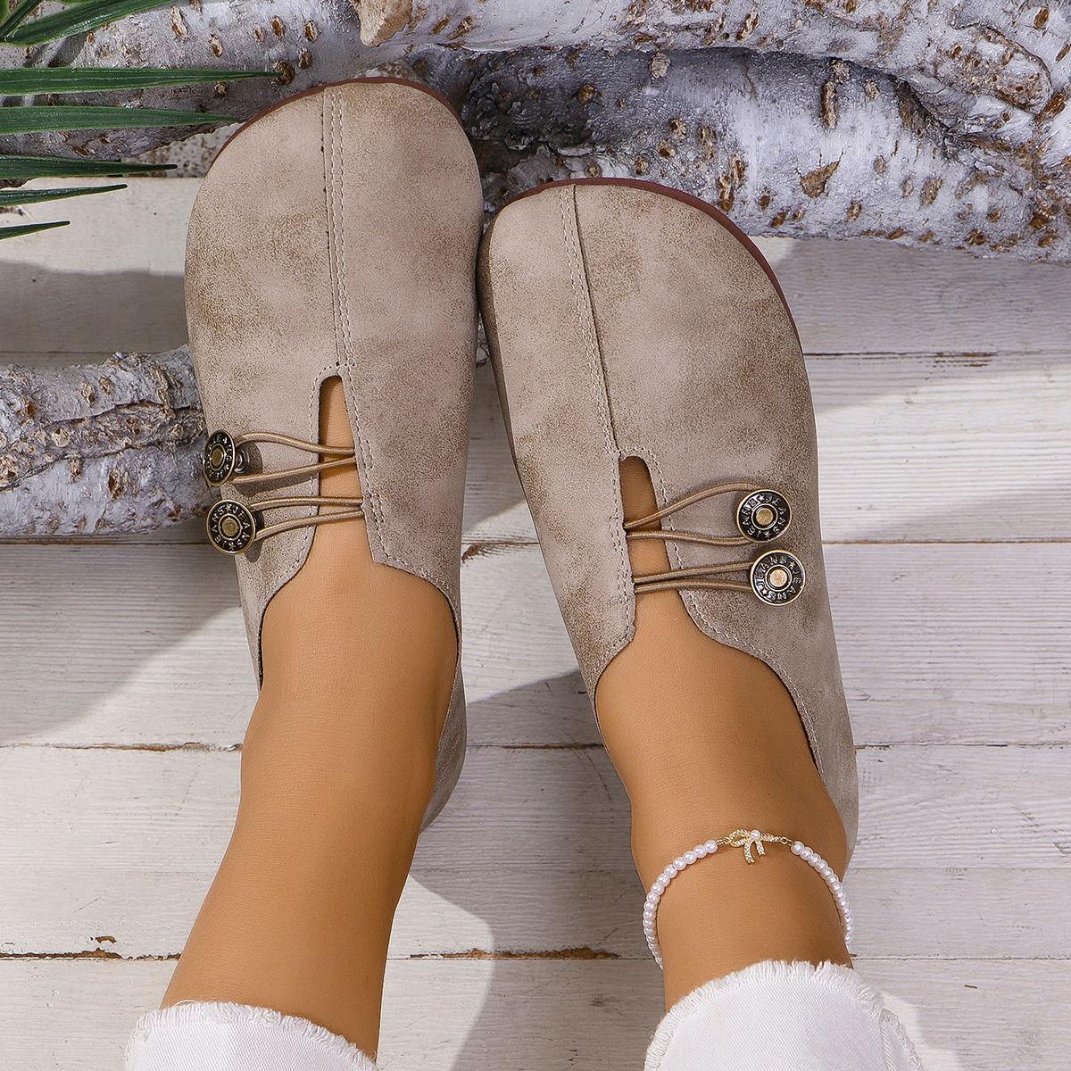 Women's Slip-On Sandals Square Toe