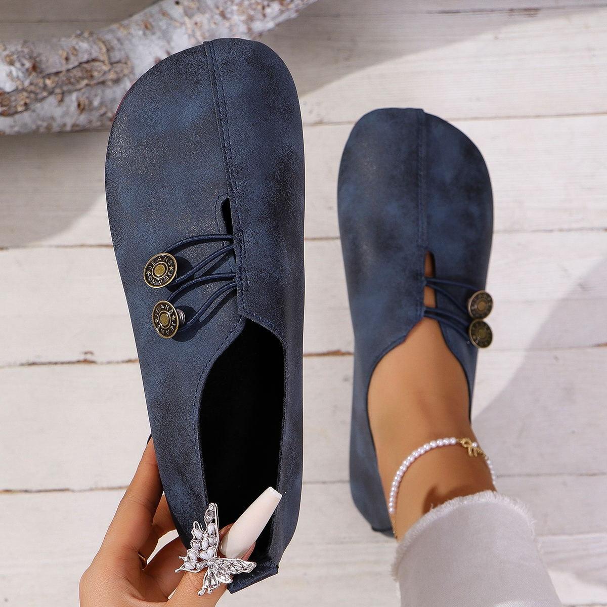 Women's Slip-On Sandals Square Toe