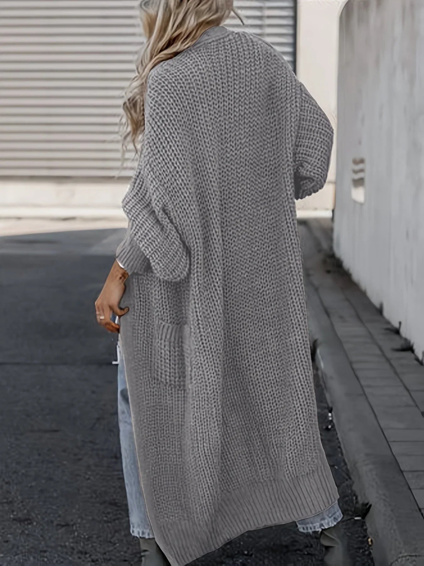 Women's Knit Cardigan with Pockets for Casual Everyday Wear