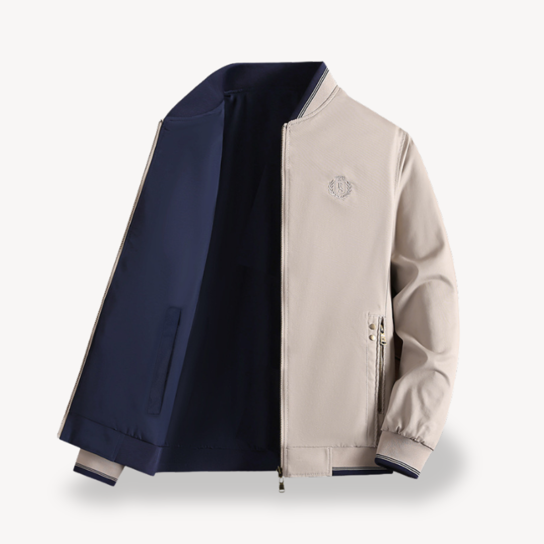 Men's Reversible Bomber Jacket Spring Harrington