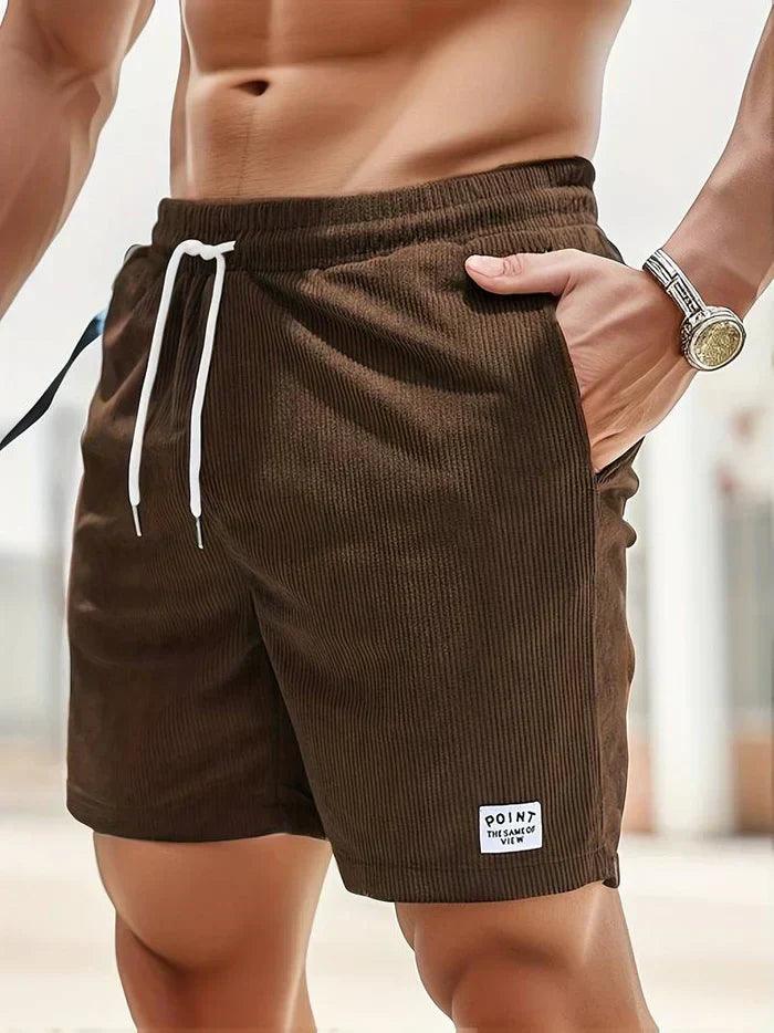 Men's Casual Shorts Elastic Waist Drawstring