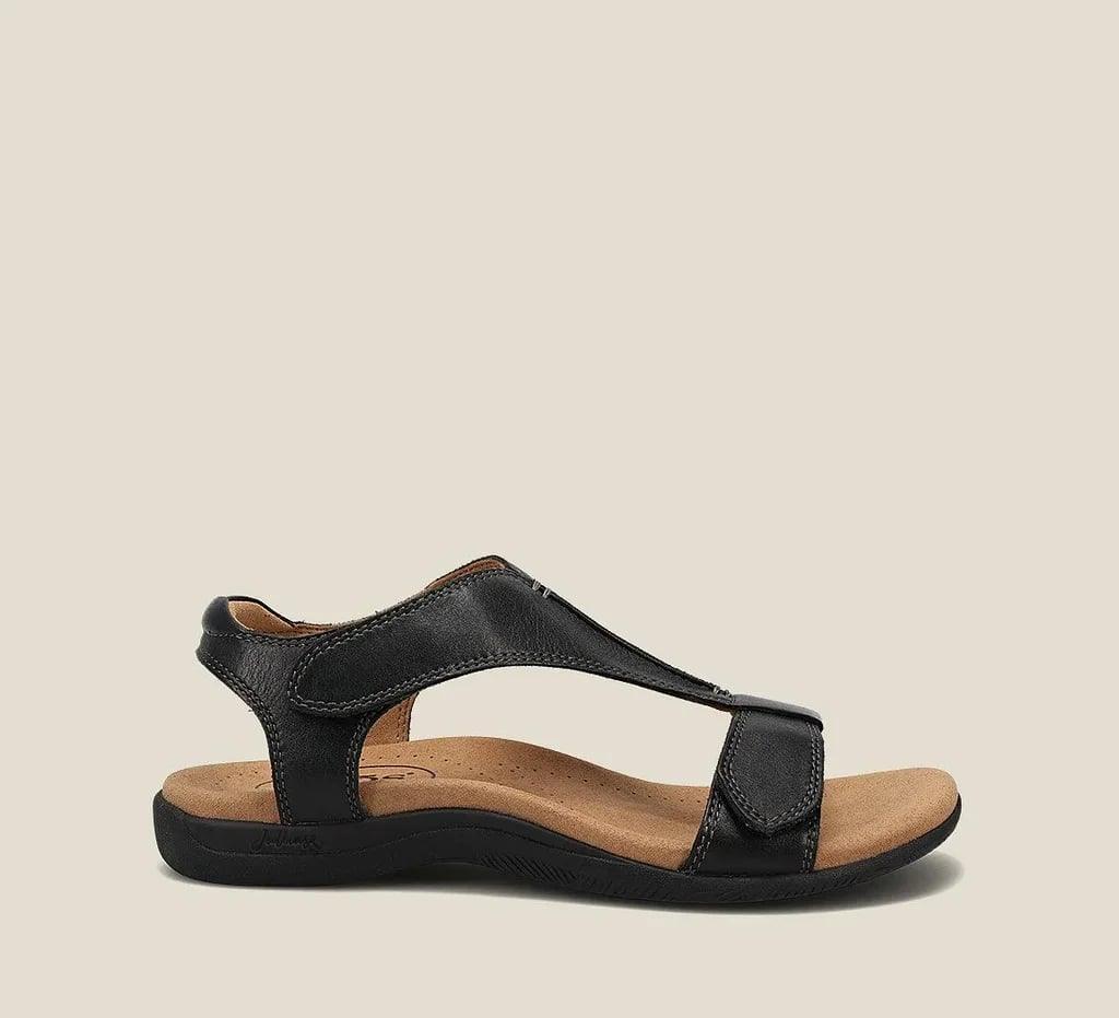 Women's Adjustable Leather Orthopedic Sandals with Arch Support