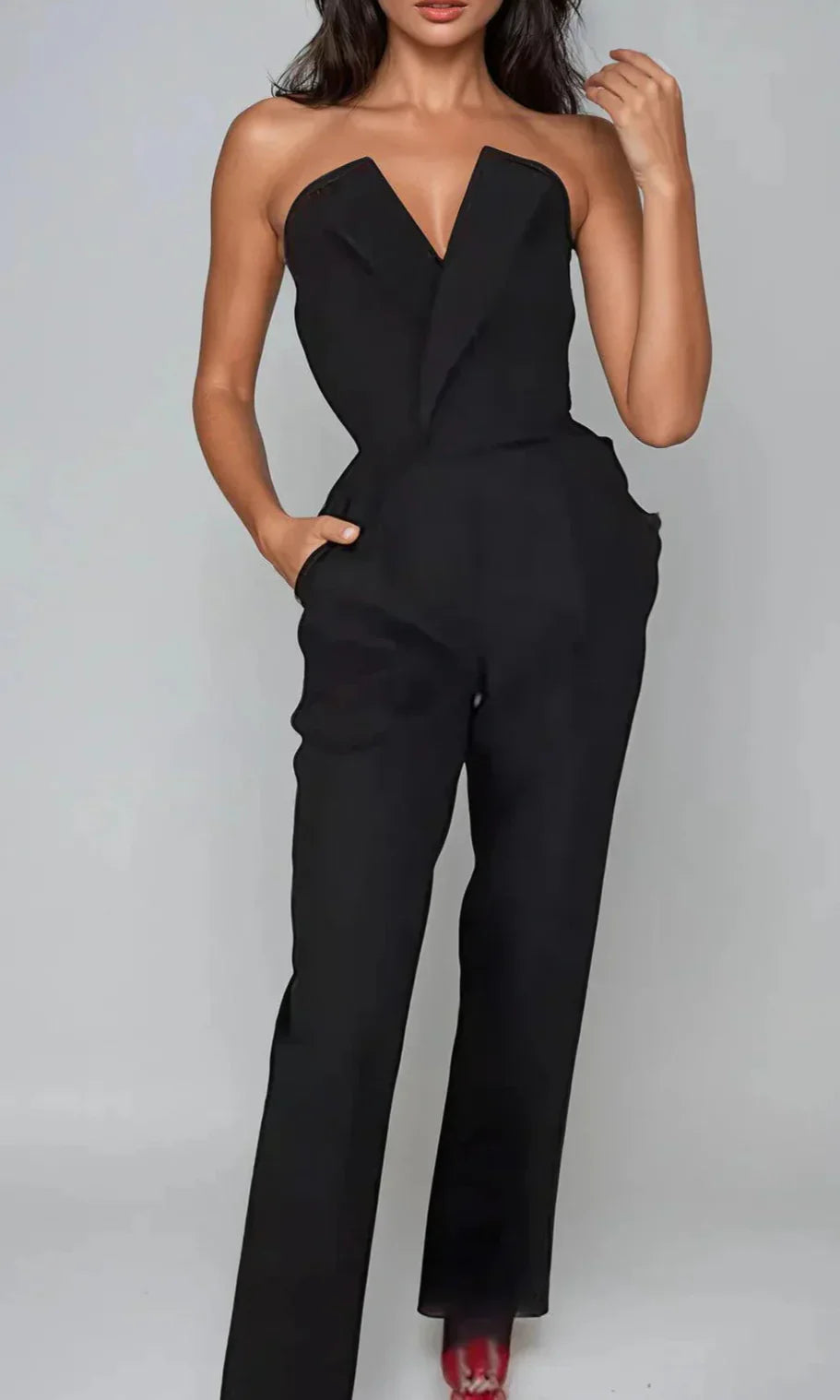 Women's Elegant Jumpsuit for Office and Business Wear