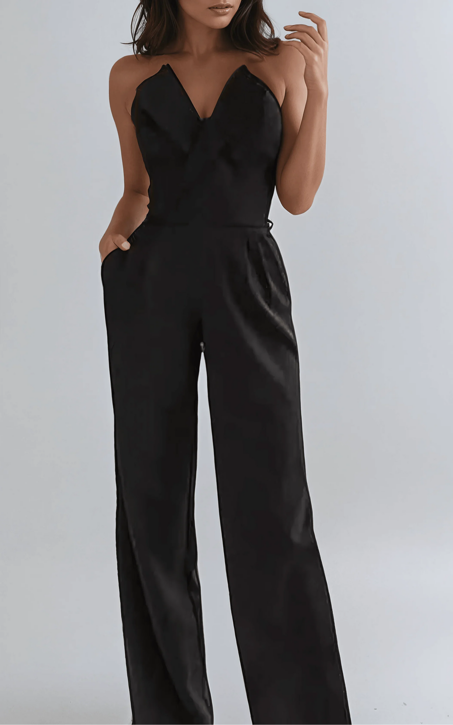Women's Elegant Jumpsuit for Office and Business Wear