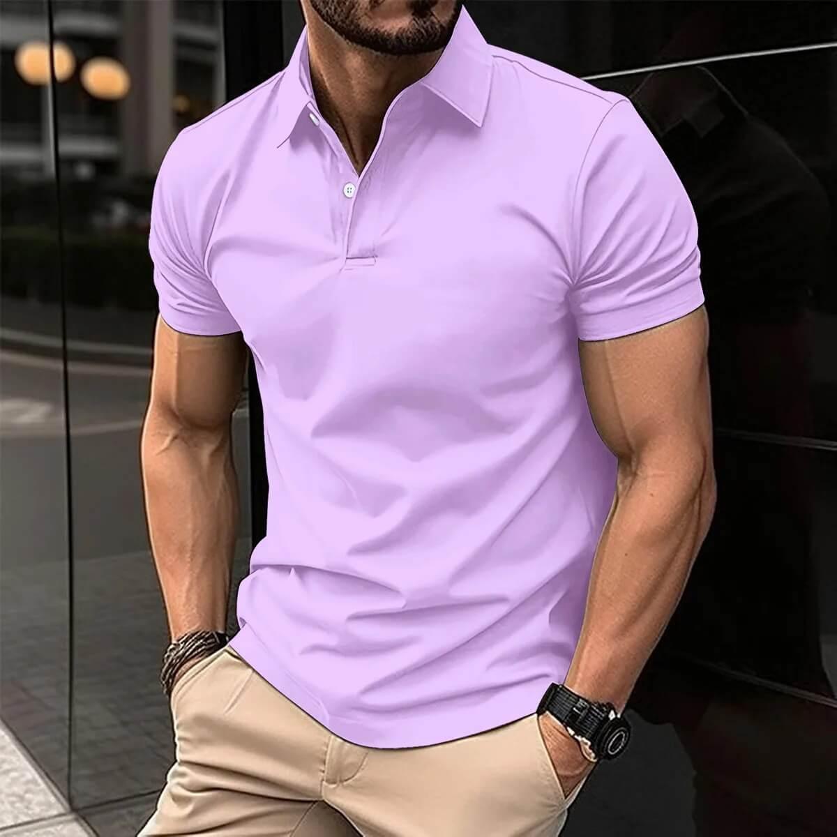 Men's Sporty Polo Shirt