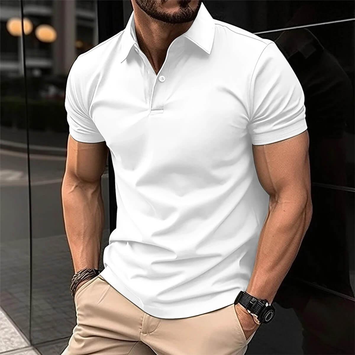 Men's Sporty Polo Shirt
