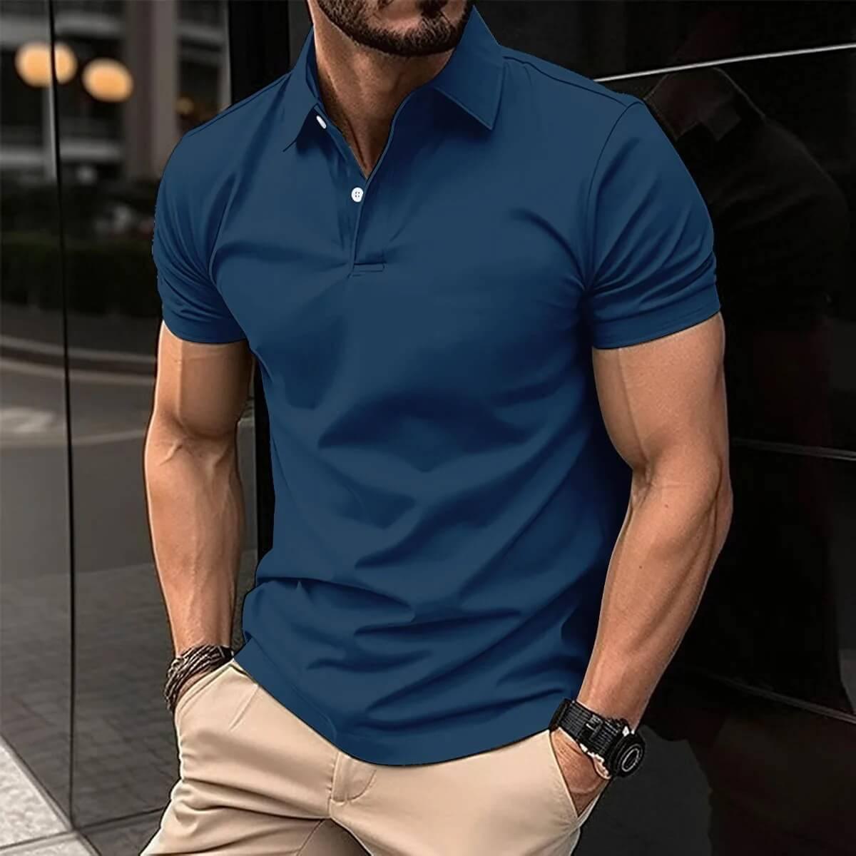Men's Sporty Polo Shirt