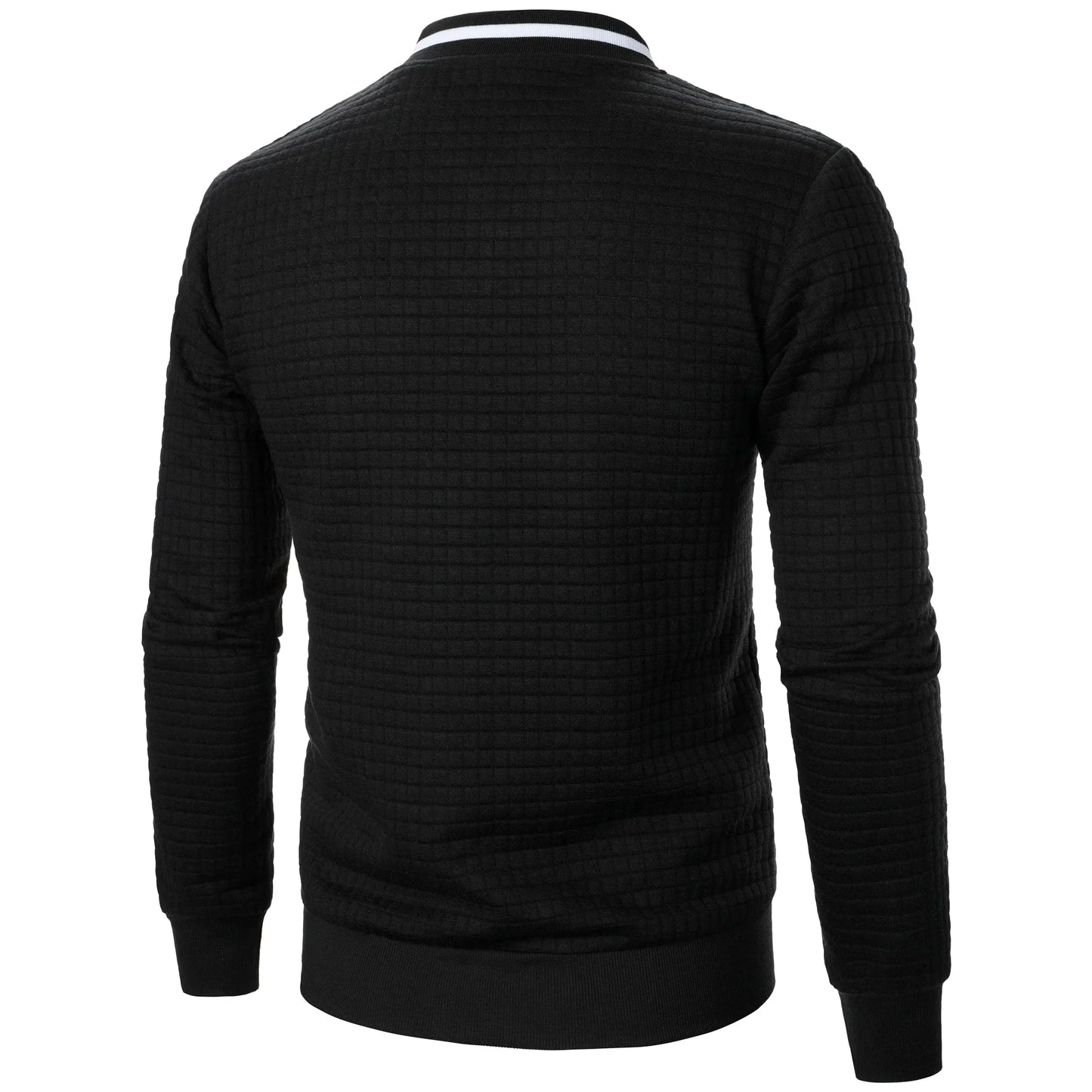 Men's Zip-Up Cotton Cardigan