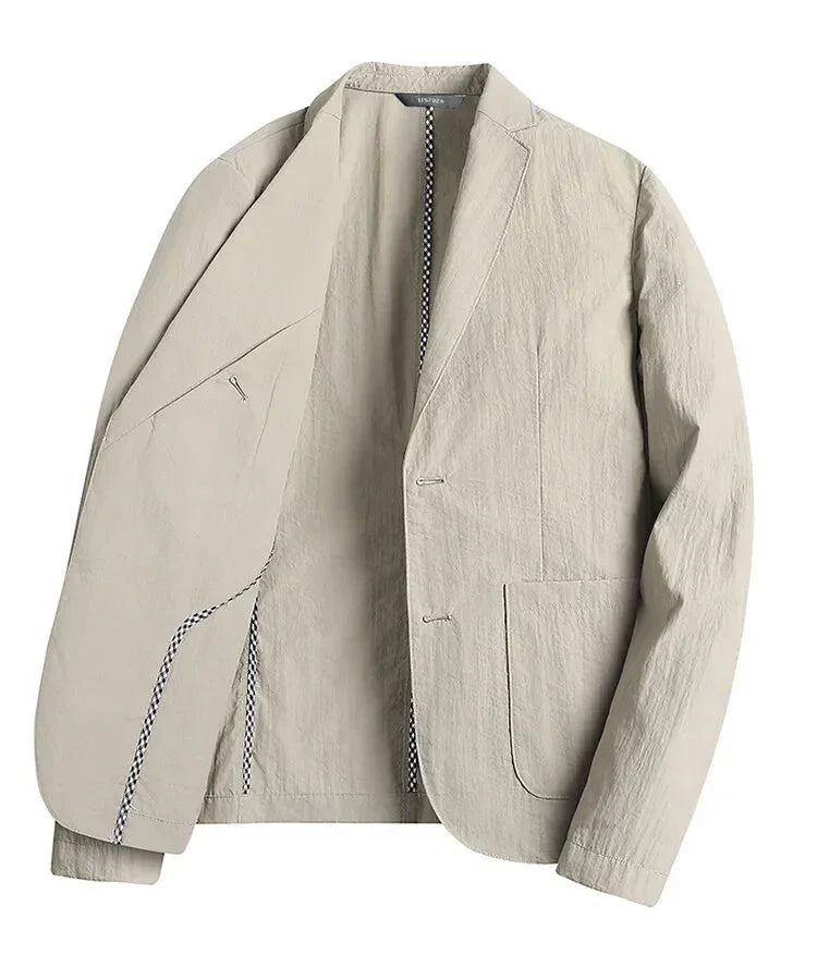 Men's Linen Blazer Classic Style