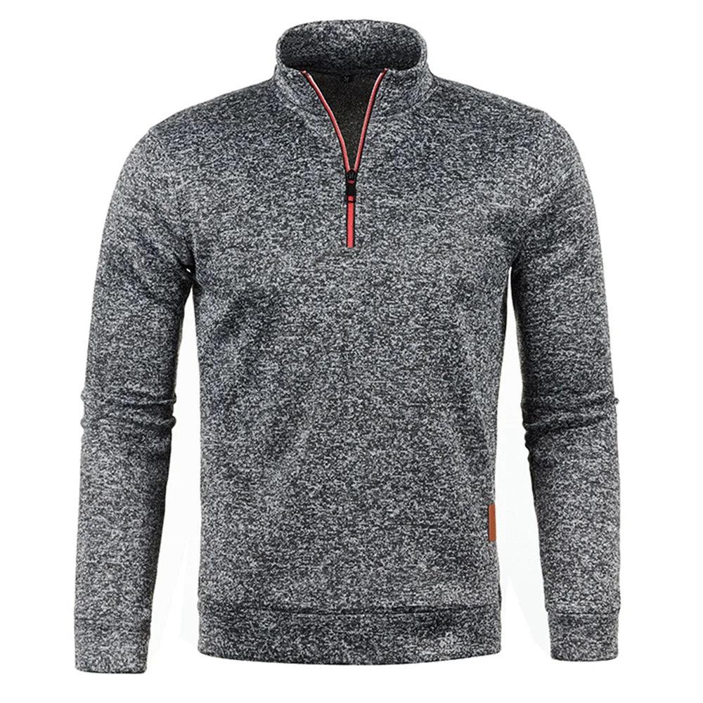 Men's Fleece Half Zip Pullover Jumper
