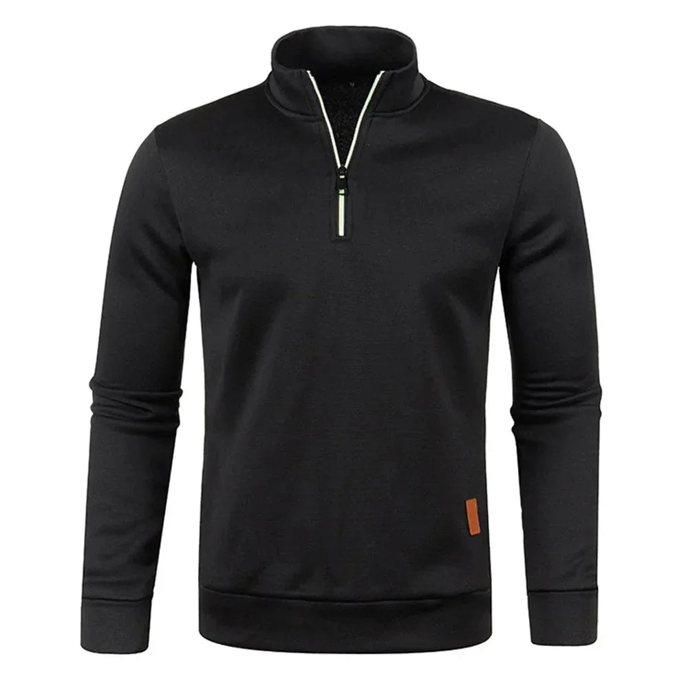Men's Fleece Half Zip Pullover Jumper