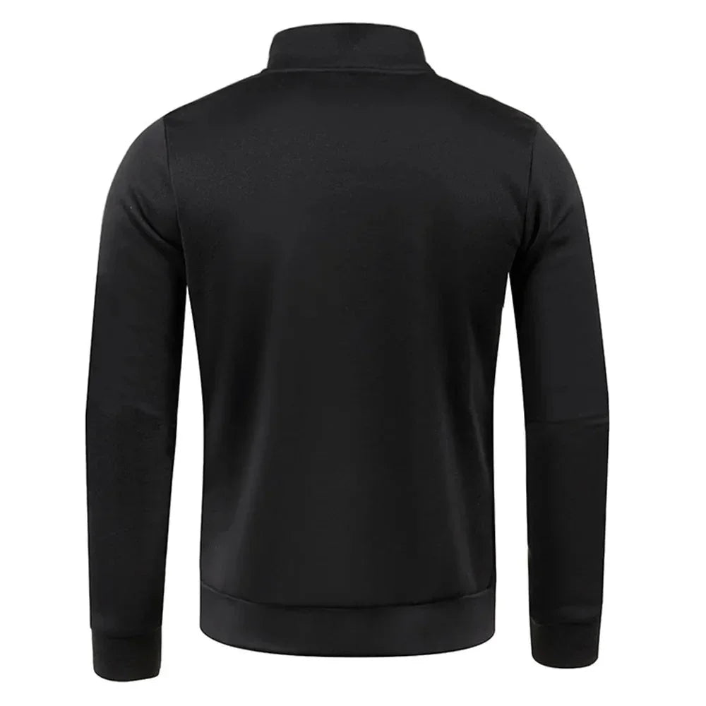 Men's Fleece Half Zip Pullover Jumper