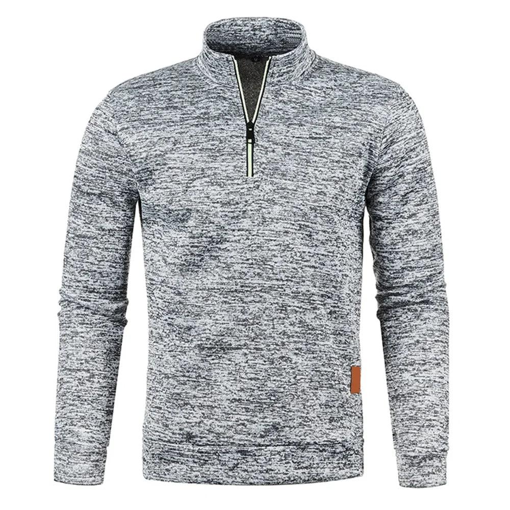 Men's Fleece Half Zip Pullover Jumper