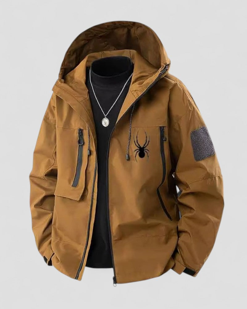 Men's Hooded Windbreaker Jacket Lightweight