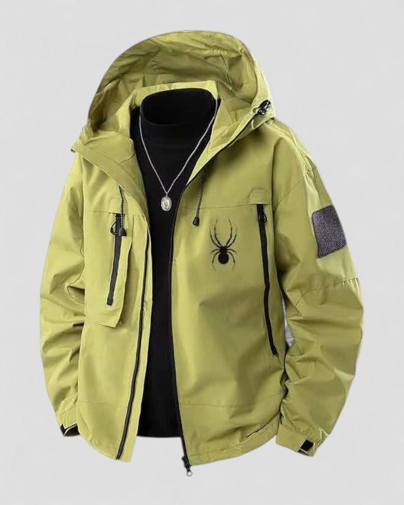 Men's Hooded Windbreaker Jacket Lightweight