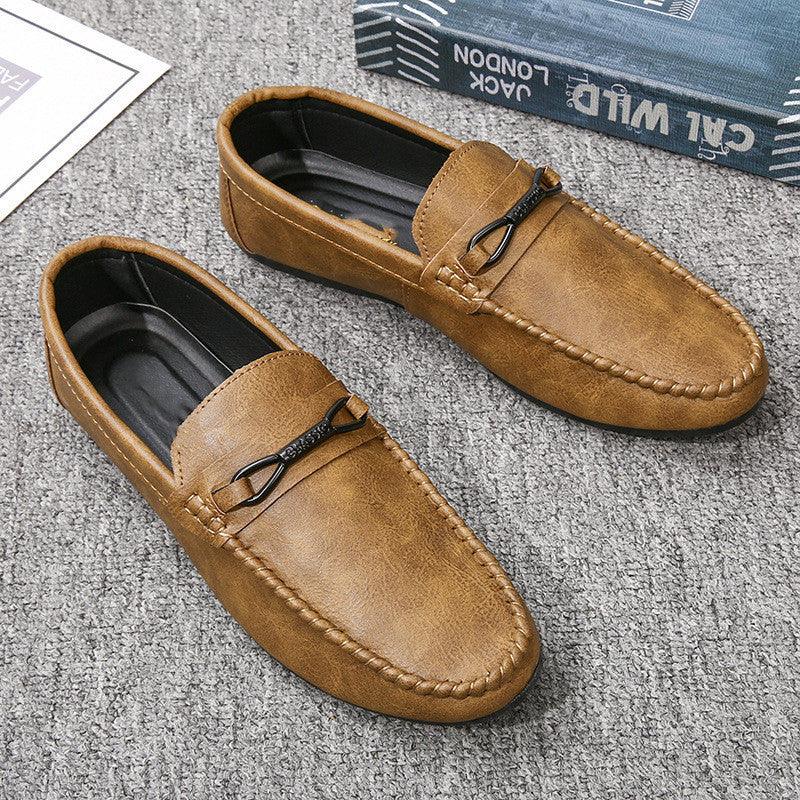 UrbanEase Men's Leather Comfort Walkers | Breathable Soft Sole Everyday Shoes - northernnomad