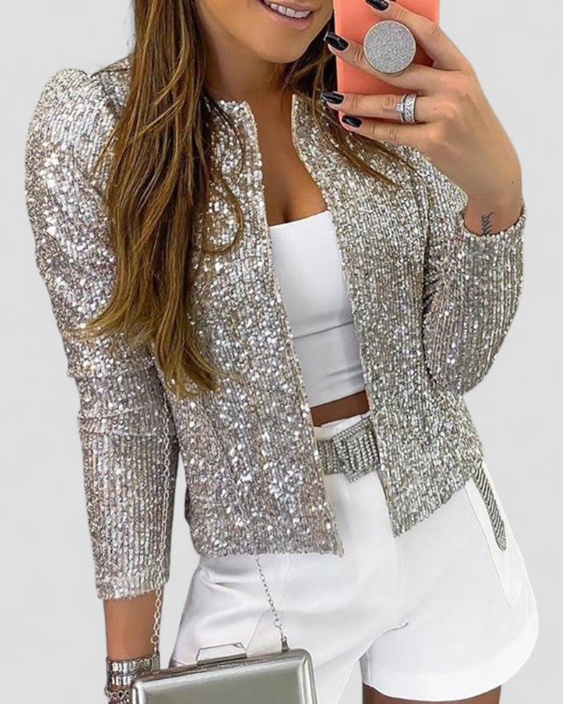 Women's Sequin Party Jacket