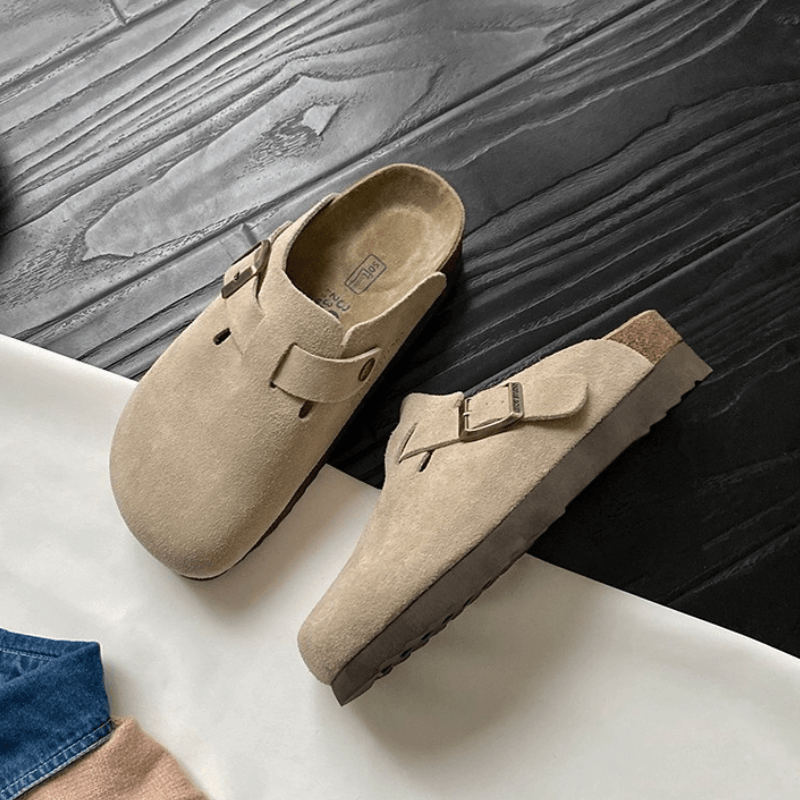 Stylish Unisex Leather Boston Sandals | Comfortable and Durable Footwear for Every Occasion
