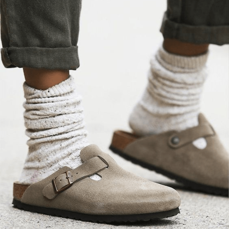 Stylish Unisex Leather Boston Sandals | Comfortable and Durable Footwear for Every Occasion