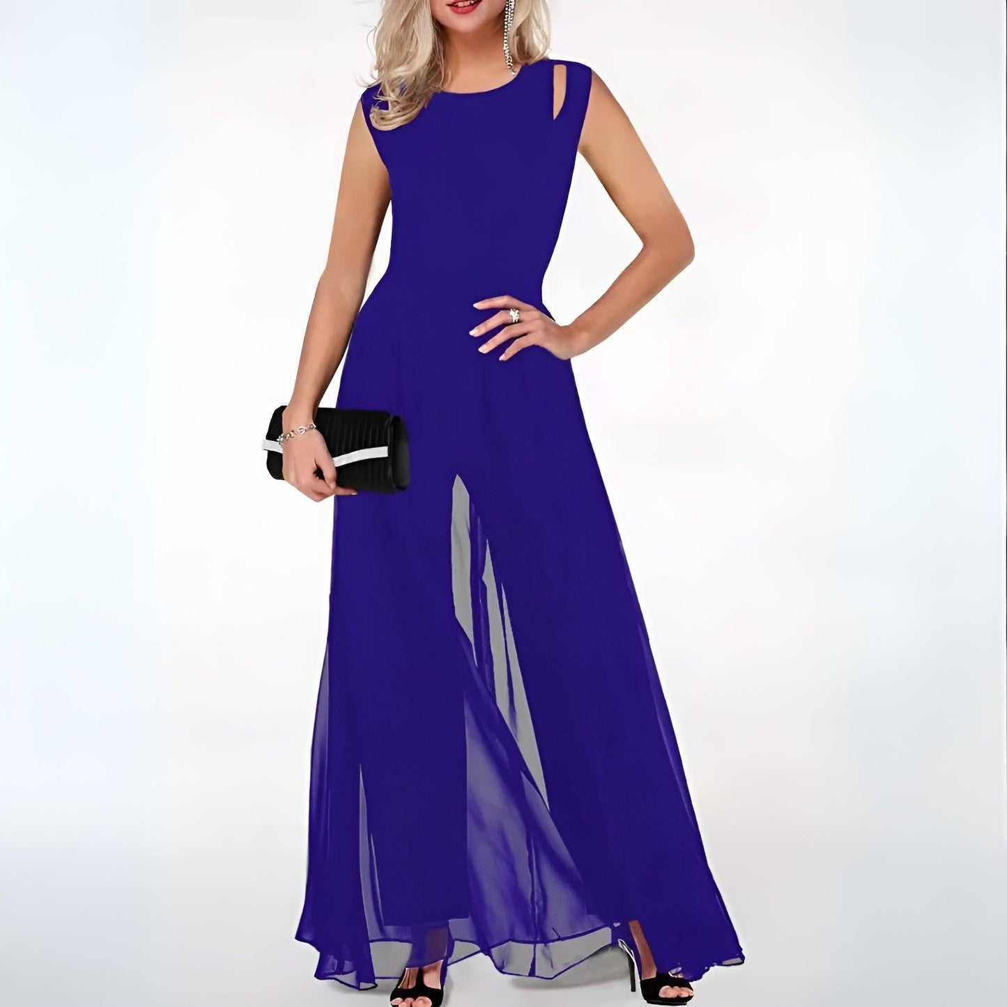 Women's Sleeveless Summer Dress Elegant