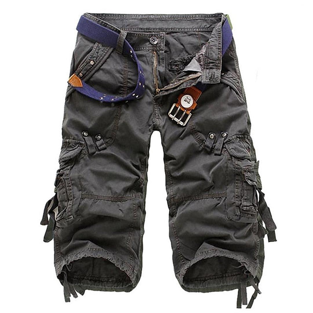Women's Cargo Capri Pants Oak Fabric