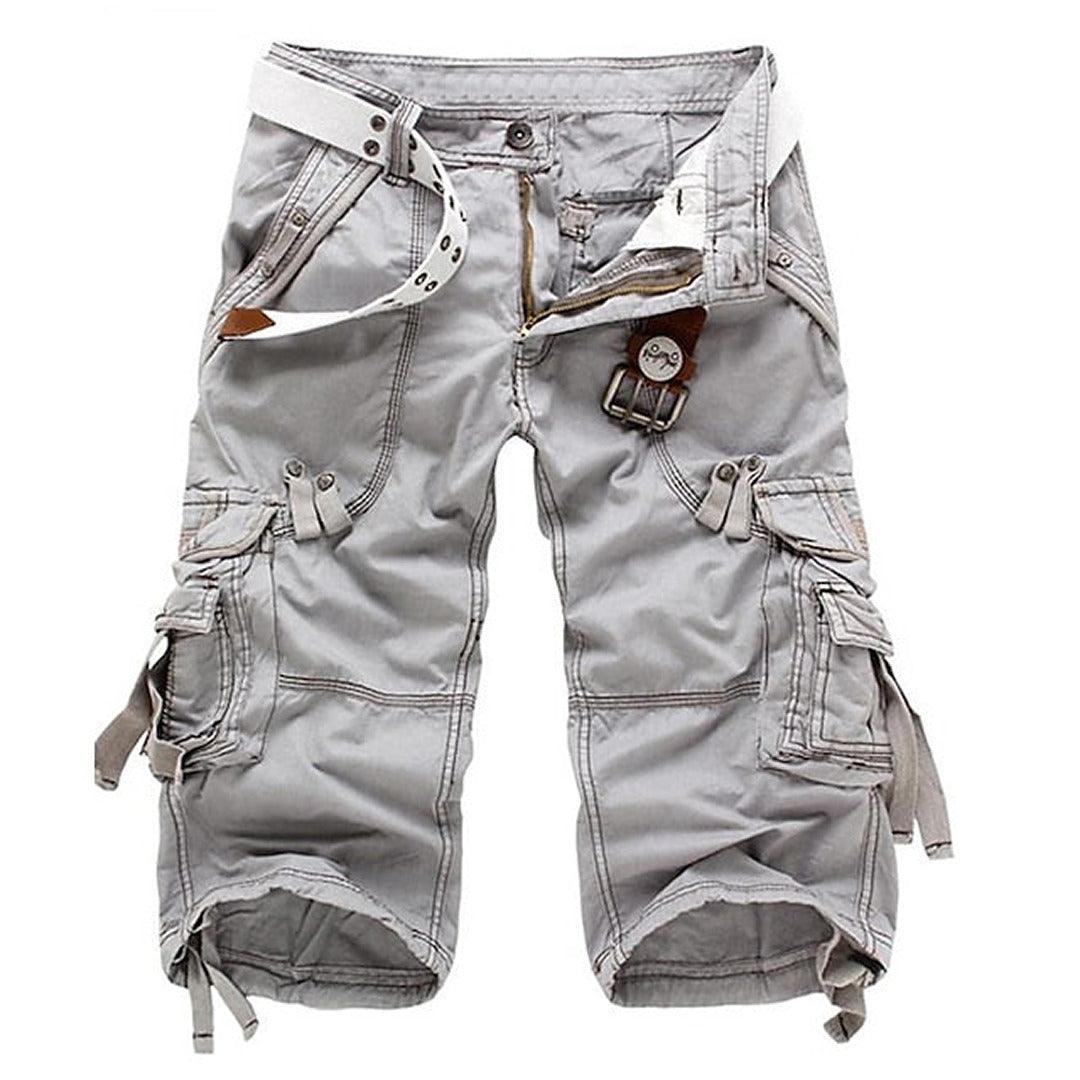 Women's Cargo Capri Pants Oak Fabric
