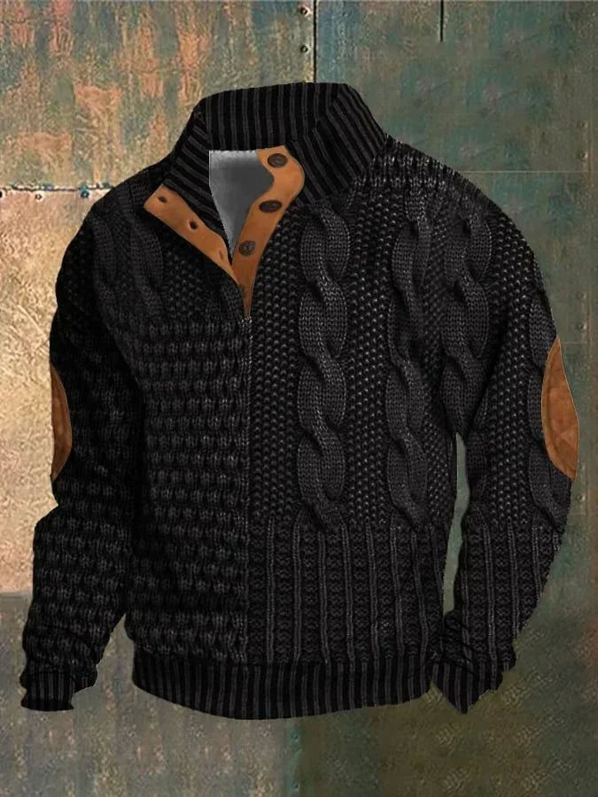 Men's Cashmere Jumper Classic Style