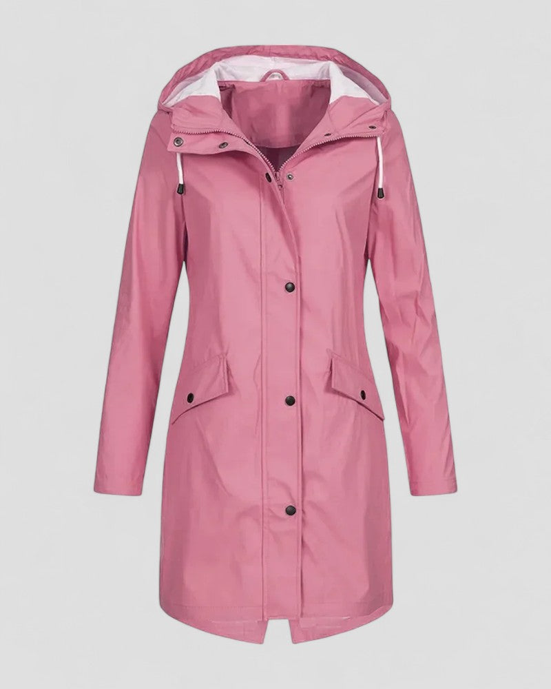 Women's Hooded Waterproof Rain Jacket