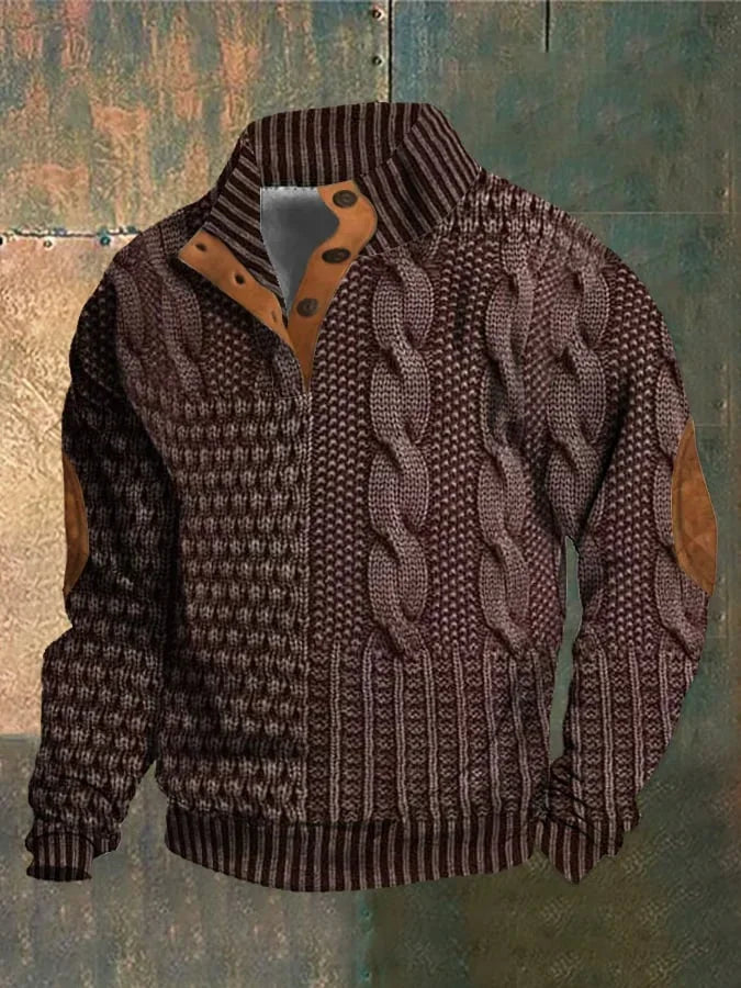 Men's Cashmere Jumper Classic Style