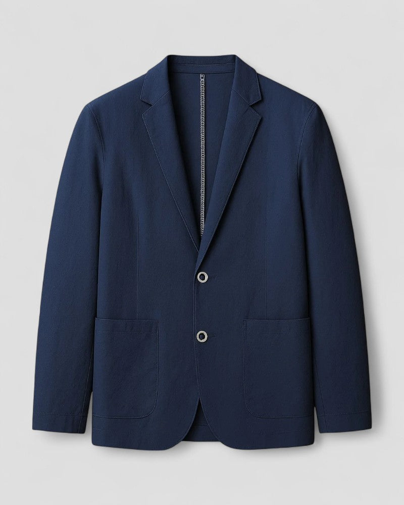Men's Tailored Fit Blazer Linen Blend