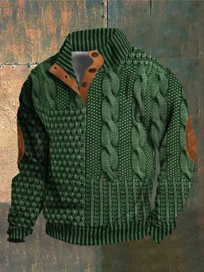 Men's Cashmere Jumper Classic Style